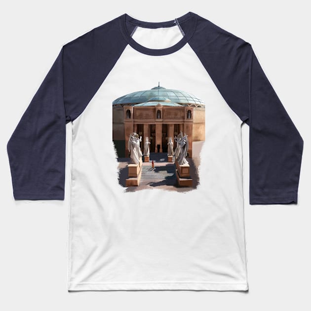 Naboo Baseball T-Shirt by fiatluxillust